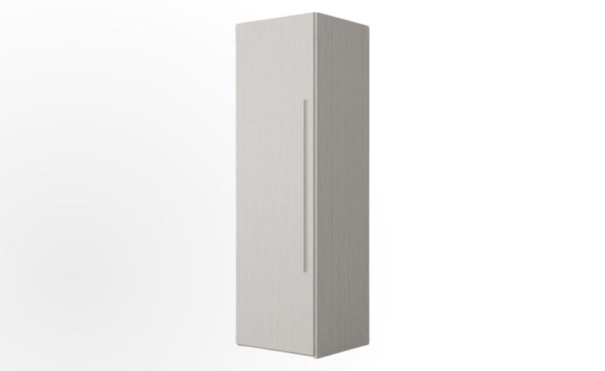 Cabrio armadio 1 anta betulla L.64-L.64 cm H.208 cm P.62 cm-Legno bianco-Pannello ecologico-208 cmx64 cm Cabrio armadio 1 anta betulla L.64-L.64 cm H.208 cm P.62 cm-Legno bianco-Pannello ecologico-208 cmx64 cm