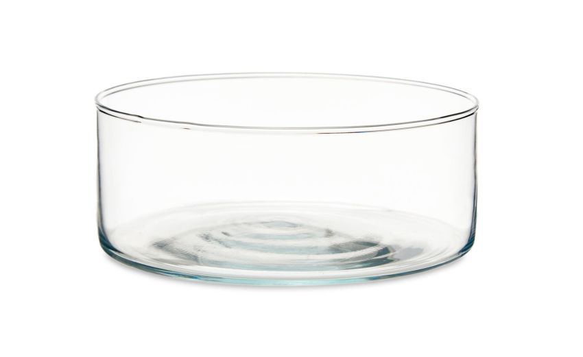Cilindro vaso in vetro Ø25 cm---Vetro Cilindro vaso in vetro Ø25 cm---Vetro