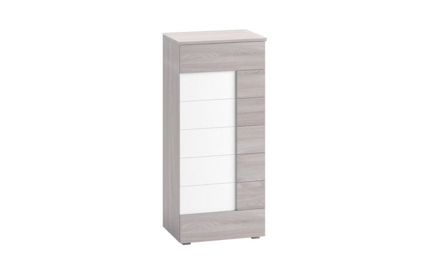Ilenia settimino 7 cassetti olmo e bianco-In pannello ecologico certificato-Legno naturale-Pannello ecologico-128 cmx55 Ilenia settimino 7 cassetti olmo e bianco-In pannello ecologico certificato-Legno naturale-Pannello ecologico-128 cmx55