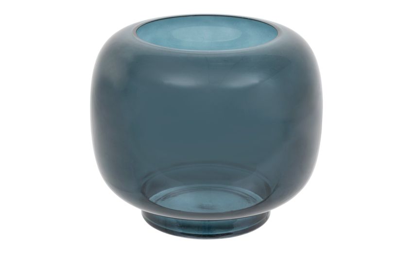 Be Vintage portacandela in vetro blu Be Vintage portacandela in vetro blu