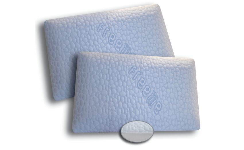 Freeze set 2 copri guanciali 50x80 cm--Bianco-Polietilene Freeze set 2 copri guanciali 50x80 cm--Bianco-Polietilene