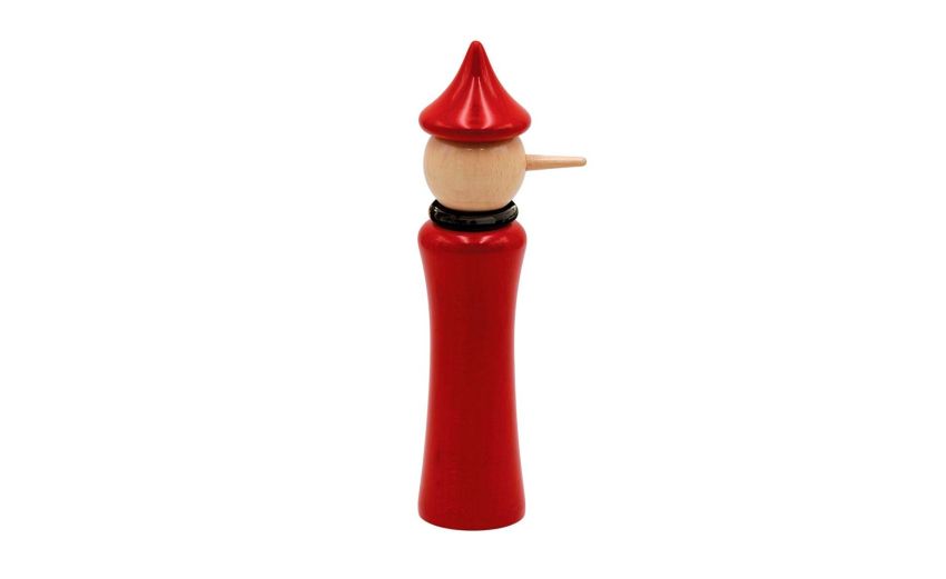 Pinocchio macina spezie rosso e nero- -Rosso-Legno Pinocchio macina spezie rosso e nero- -Rosso-Legno