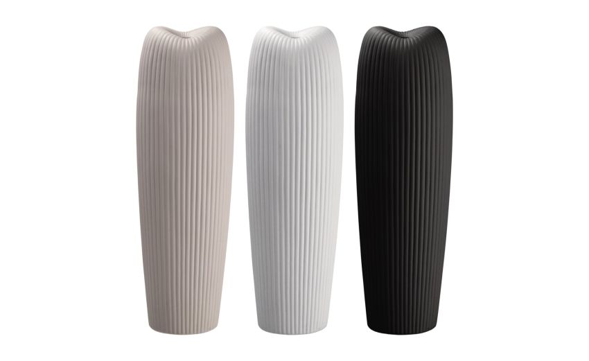 Tribeca vaso in ceramica h75 cm---Ceramica-75 cmx21 cm