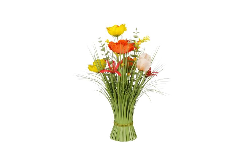 Daisy poppy arancione h40 cm--Arancione Daisy poppy arancione h40 cm--Arancione
