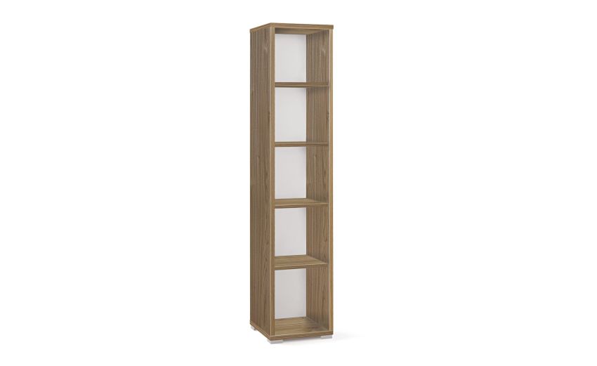 Work colonna a giorno ufficio colore noce--Legno-Melaminico-182 cmx39 cm Work colonna a giorno ufficio colore noce--Legno-Melaminico-182 cmx39 cm
