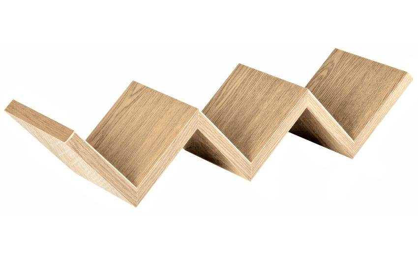 Saetta mensola in mdf rovere naturale 56x11 cm- -Legno naturale-Mdf-11 cmx56 cm Saetta mensola in mdf rovere naturale 56x11 cm- -Legno naturale-Mdf-11 cmx56 cm