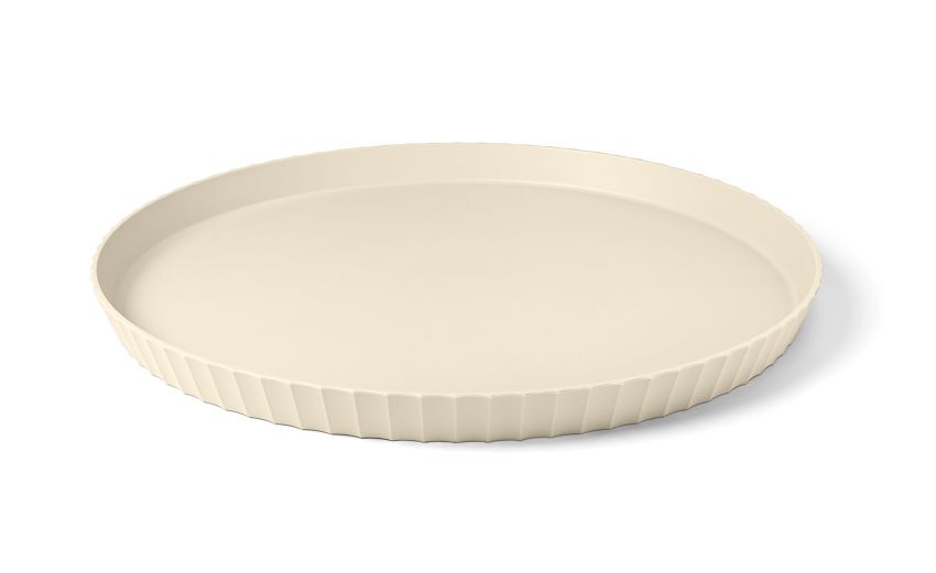 Atena piatto portata sugar ø30 cm--Beige-Polipropilene Atena piatto portata sugar ø30 cm--Beige-Polipropilene
