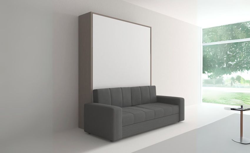 Cabrio letto a scomparsa con divano colore tiglio e bianco opaco-L206xH208
-Legno scuro-Pannello-Matrimoniale Cabrio letto a scomparsa con divano colore tiglio e bianco opaco-L206xH208
-Legno scuro-Pannello-Matrimoniale