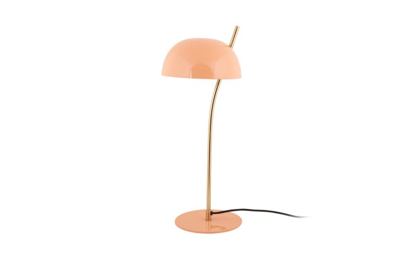 Vivo lampada da tavolo smaltata arancione h55 cm---Ferro Vivo lampada da tavolo smaltata arancione h55 cm---Ferro