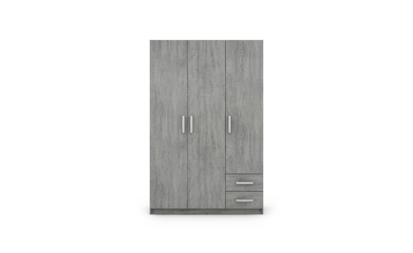 Fine 2.0 armadio cemento L120 cm--Cemento-Nobilitato-185 cmx120 cm Fine 2.0 armadio cemento L120 cm--Cemento-Nobilitato-185 cmx120 cm