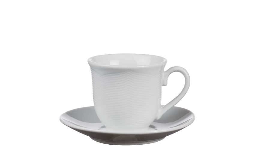 Micol set 6 tazzine caffè in porcellana bianca- -Bianco-Porcellana Micol set 6 tazzine caffè in porcellana bianca- -Bianco-Porcellana