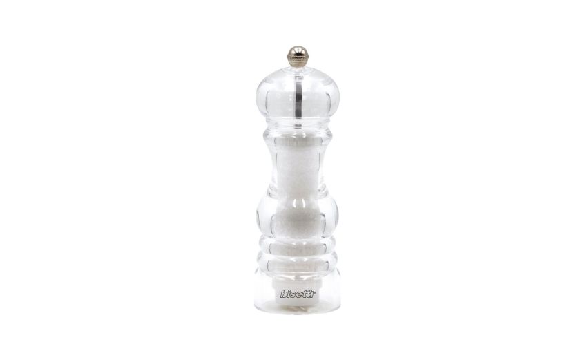 Bisetti Como macina sale trasparente h17 cm--Trasparente-Acrilico Bisetti Como macina sale trasparente h17 cm--Trasparente-Acrilico