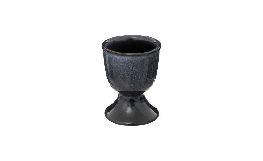 Callie porta uovo in gres blu H7 cm--Blu-Gres Callie porta uovo in gres blu H7 cm--Blu-Gres