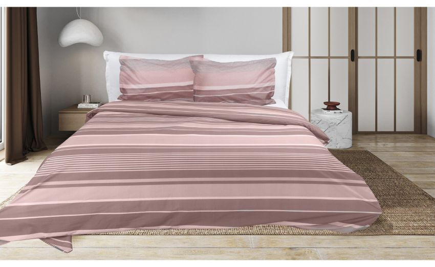 Favignana Completo Letto Matrimoniale Rosa 100% Cotone--Rosa-Cotone Favignana Completo Letto Matrimoniale Rosa 100% Cotone--Rosa-Cotone
