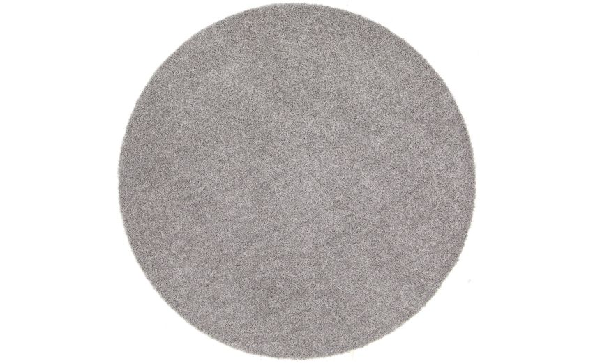 Dolce tappeto silver tinta unita Ø120 cm--Grigio-Polipropilene Dolce tappeto silver tinta unita Ø120 cm--Grigio-Polipropilene