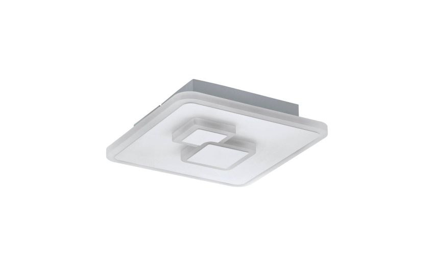 Cadegal plafoniera quadrata LED in metallo 8W- -Bianco-Metallo-5 cmx20 cm Cadegal plafoniera quadrata LED in metallo 8W- -Bianco-Metallo-5 cmx20 cm