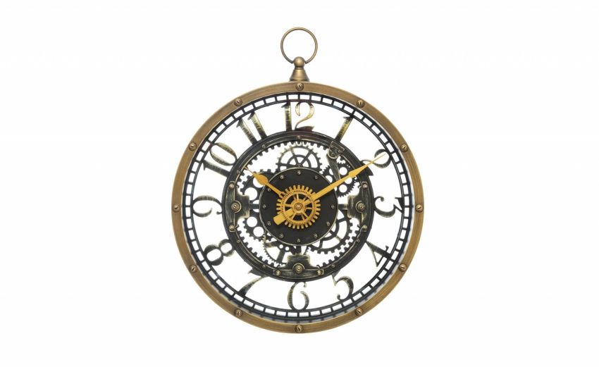 Bio orologio con ingranaggi a vista O27 cm