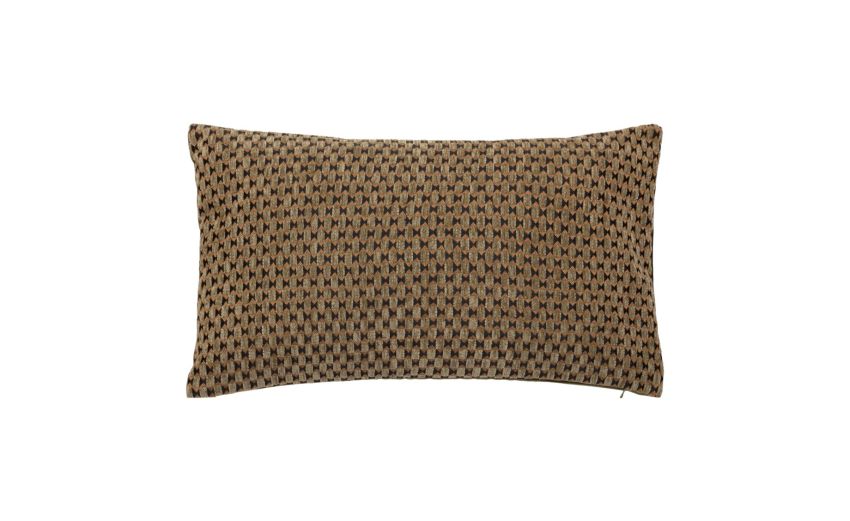 Zaika cuscino Verde kaki 50x30 cm--Marrone-Poliestere-50 cmx30 cm Zaika cuscino Verde kaki 50x30 cm--Marrone-Poliestere-50 cmx30 cm