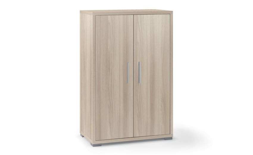Work mobile ufficio 2 ante colore olmo--Legno chiaro-Melaminico-110 cmx71 cm Work mobile ufficio 2 ante colore olmo--Legno chiaro-Melaminico-110 cmx71 cm