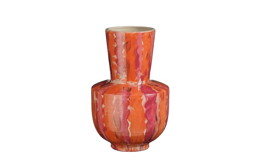 Nigel vaso rosa scuro h35 cm--Terracotta Nigel vaso rosa scuro h35 cm--Terracotta