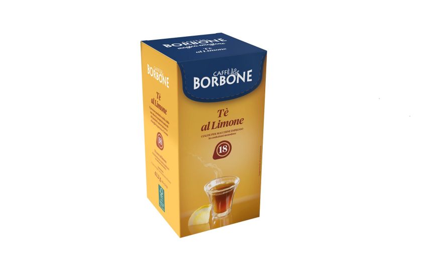 Borbone Box 18 cialde The al Limone-Filtrocarta ESE 44mm Borbone Box 18 cialde The al Limone-Filtrocarta ESE 44mm
