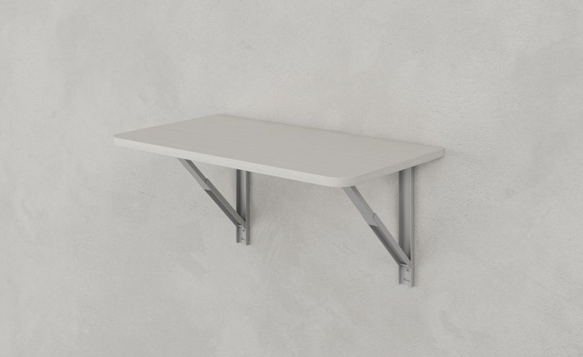 Cabrio tavolo basculante betulla L.90-L.90 cm P.50 cm-Legno bianco-Pannello ecologico Cabrio tavolo basculante betulla L.90-L.90 cm P.50 cm-Legno bianco-Pannello ecologico