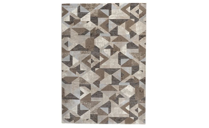 Tappeto Mash 160x230 cm--Marrone-Polipropilene-160 cmx230 cm Tappeto Mash 160x230 cm--Marrone-Polipropilene-160 cmx230 cm