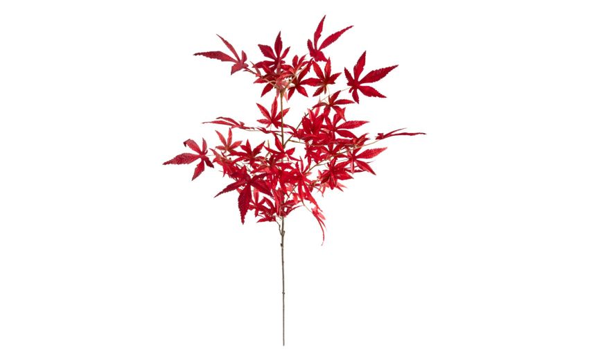 Ramo di Acero h102 cm-Colori Assortiti -Rosso-Poliestere Ramo di Acero h102 cm-Colori Assortiti -Rosso-Poliestere