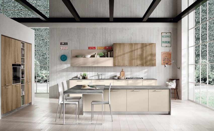 Pratika cucina componibile-composizione base Pratika cucina componibile-composizione base