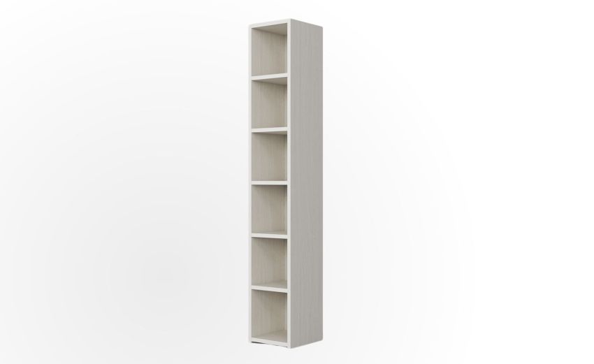 Cabrio libreria 6 vani betulla L.34-L.34xP.39xH.208 cm-Beige-Pannello ecologico-208 cmx34 cm Cabrio libreria 6 vani betulla L.34-L.34xP.39xH.208 cm-Beige-Pannello ecologico-208 cmx34 cm