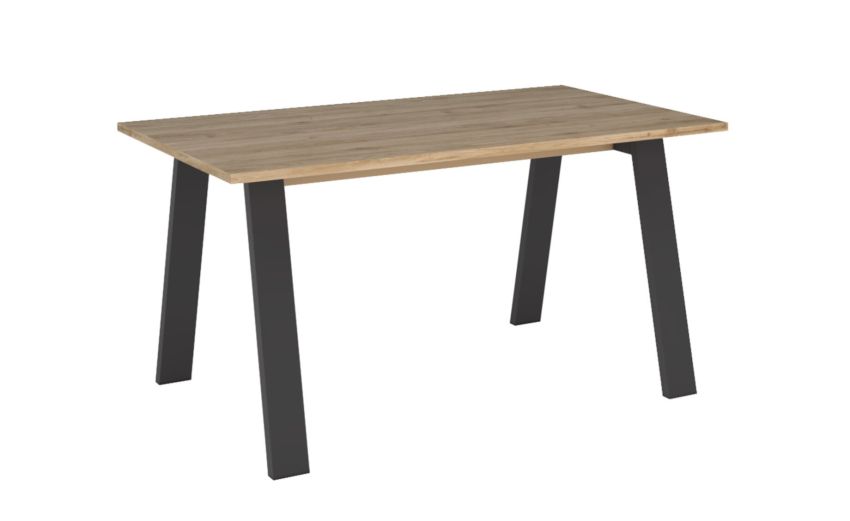 Beta scrivania rovere l 160 cm-Misure L 160 X P 80 X H 76 cm-Legno naturale-Melaminico-76 cmx160 cm Beta scrivania rovere l 160 cm-Misure L 160 X P 80 X H 76 cm-Legno naturale-Melaminico-76 cmx160 cm
