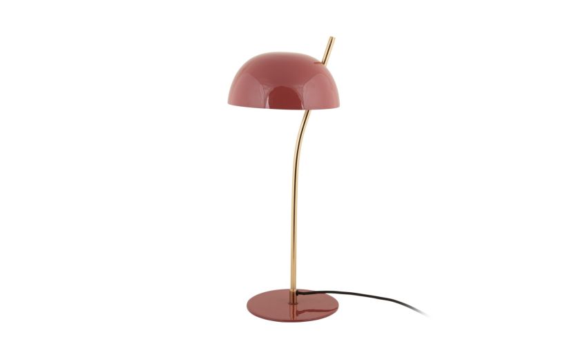 Vivo lampada da tavolo smaltata rossa h55 cm--Rossa-Ferro Vivo lampada da tavolo smaltata rossa h55 cm--Rossa-Ferro