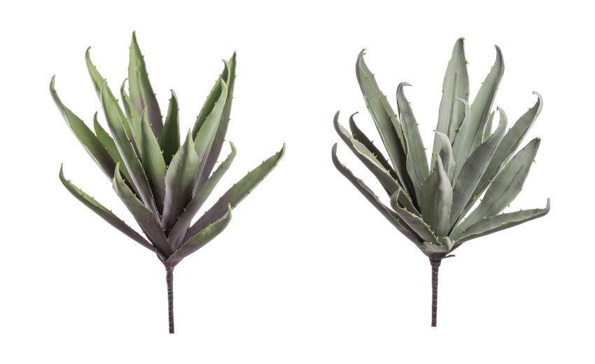 Agave ramo artificiale H97 cm--Verde-Pvc Agave ramo artificiale H97 cm--Verde-Pvc