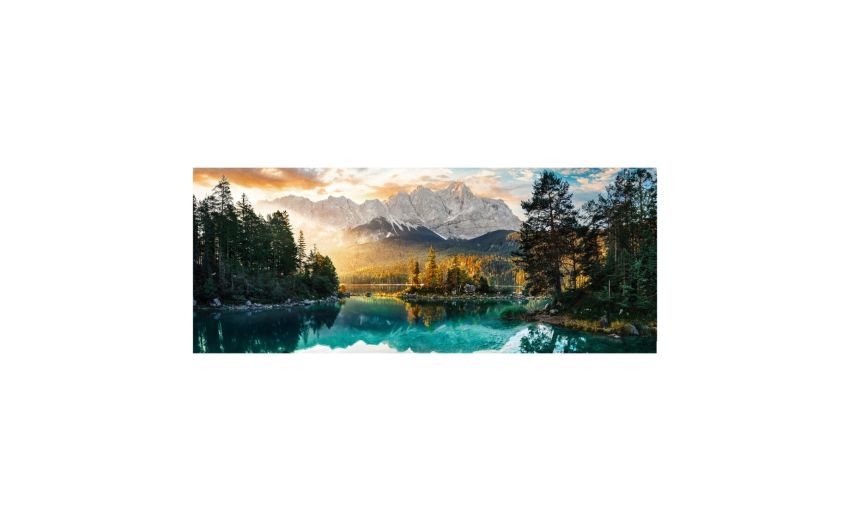 Eibsee canvas 60x150 cm---Canvas-60 cmx150 cm Eibsee canvas 60x150 cm---Canvas-60 cmx150 cm