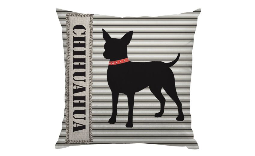 Dogbreeds cuscino chiuahua 45x45 cm--Multicolore-100% Poliestere-45 cmx45 cm Dogbreeds cuscino chiuahua 45x45 cm--Multicolore-100% Poliestere-45 cmx45 cm