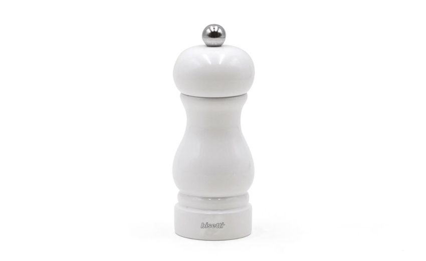 Bisetti Sorrento macina sale in faggio bianco h13 cm--Bianco-Legno Bisetti Sorrento macina sale in faggio bianco h13 cm--Bianco-Legno