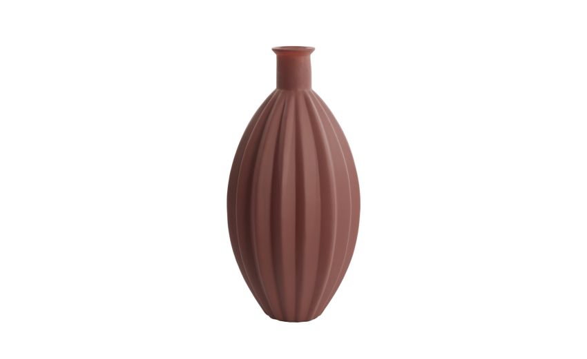 Palloci vaso in vetro rosso Ø27 cm --Rosso-Vetro Palloci vaso in vetro rosso Ø27 cm --Rosso-Vetro