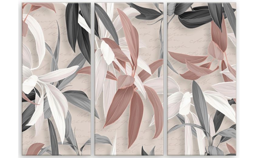 Leaves Mix canvas 3 tele foliage 150x100 cm--Multicolore-Canvas-100 cmx150 cm Leaves Mix canvas 3 tele foliage 150x100 cm--Multicolore-Canvas-100 cmx150 cm