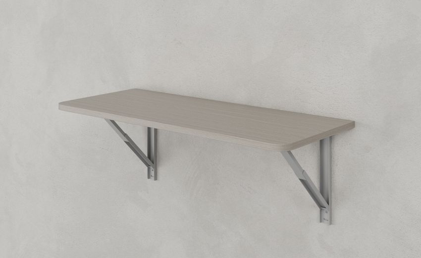 Cabrio tavolo basculante olmo L.120--Legno scuro Cabrio tavolo basculante olmo L.120--Legno scuro
