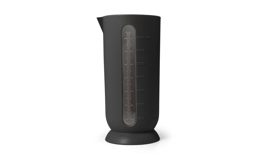 Qb caraffa nera 750 ml--Nero-Polipropilene Qb caraffa nera 750 ml--Nero-Polipropilene