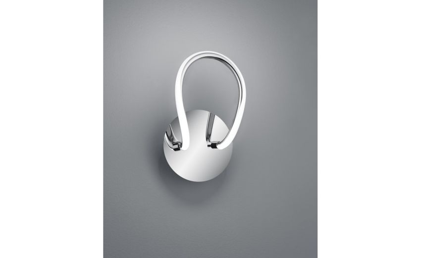 Appliques bologna metallo cromo LED D15xH26 cm--Cromo-Metallo Appliques bologna metallo cromo LED D15xH26 cm--Cromo-Metallo