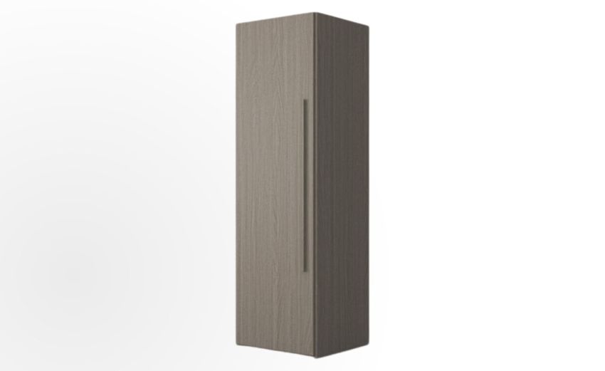 Cabrio armadio olmo 1 anta L64-L.64 cm H.208 cm P.62 cm-Legno chiaro-Pannello ecologico Cabrio armadio olmo 1 anta L64-L.64 cm H.208 cm P.62 cm-Legno chiaro-Pannello ecologico