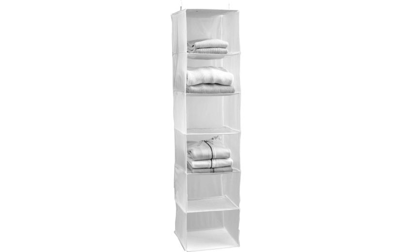 Milky portatutto 6 ripiani trasparente H128 cm- -Trasparente-Plastica-128 cmx30 cm Milky portatutto 6 ripiani trasparente H128 cm- -Trasparente-Plastica-128 cmx30 cm