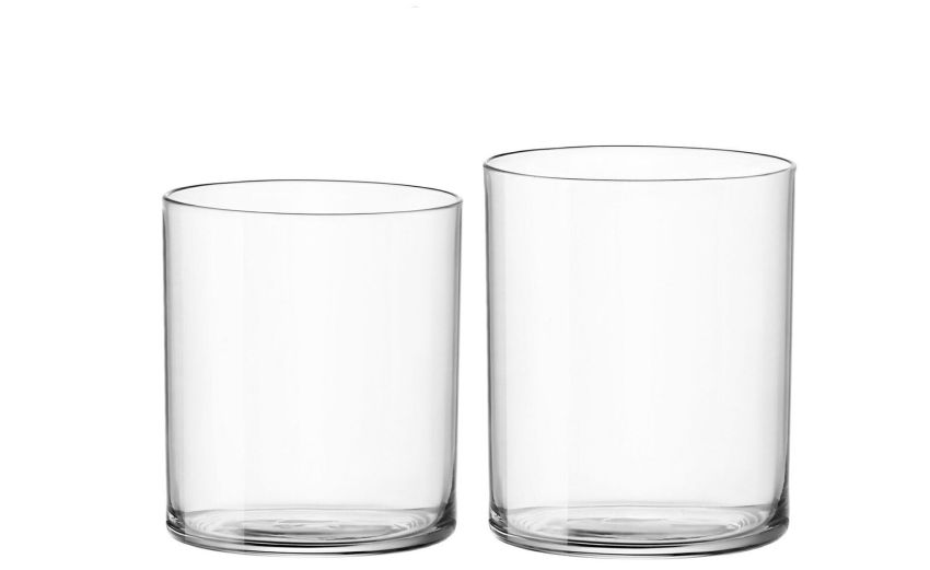 Aere 3 bicchieri acqua in vetro 280 ml- -Trasparente Aere 3 bicchieri acqua in vetro 280 ml- -Trasparente
