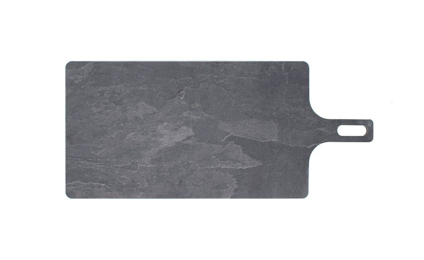 Tagliere in laminato ardesia con manico 36 cm--Nero-Laminato-0 Tagliere in laminato ardesia con manico 36 cm--Nero-Laminato-0