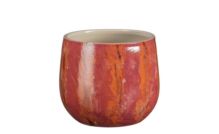 Nigel vaso rosa scuro h16 cm--Terracotta Nigel vaso rosa scuro h16 cm--Terracotta