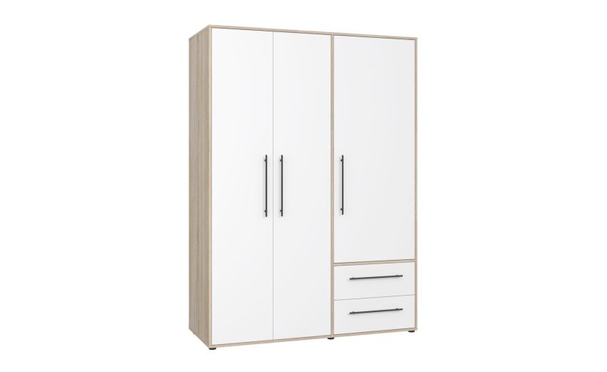 Hide armadio multiservizio bianco opaco/rovere--Bianco-Nobilitato-200 Hide armadio multiservizio bianco opaco/rovere--Bianco-Nobilitato-200