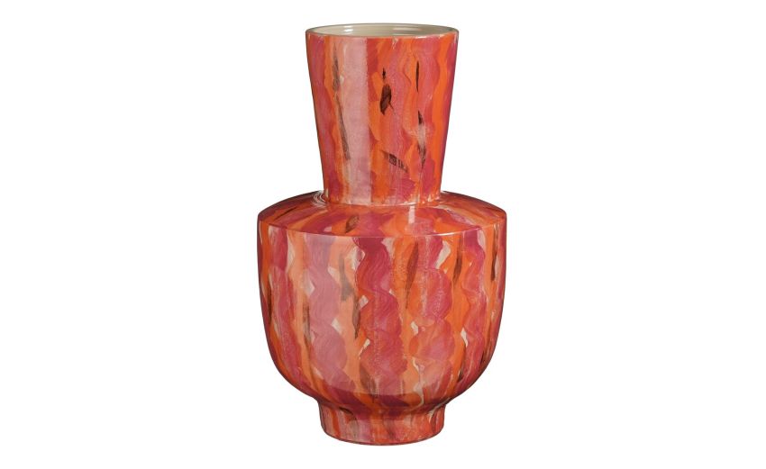 Nigel vaso rosa scuro h55 cm--Terracotta Nigel vaso rosa scuro h55 cm--Terracotta