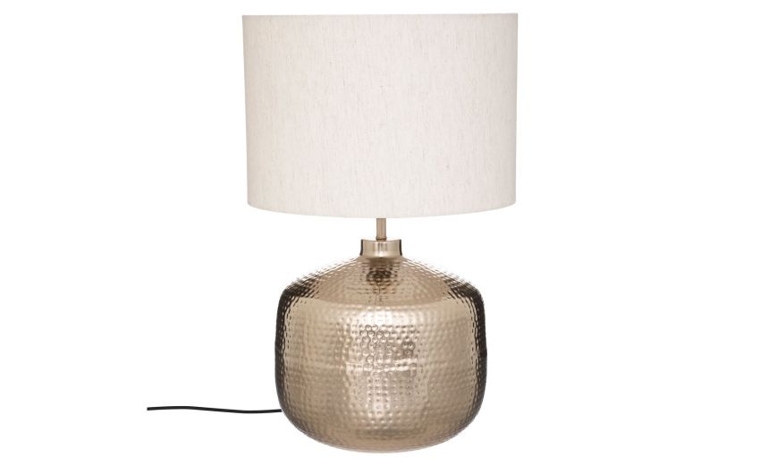 Kais lampada da tavolo in metallo dorato 40W h35