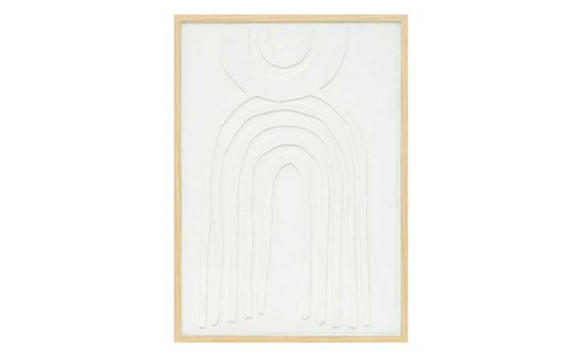 Bobby deco wall 3D bianco 50x70 cm--Bianco Bobby deco wall 3D bianco 50x70 cm--Bianco